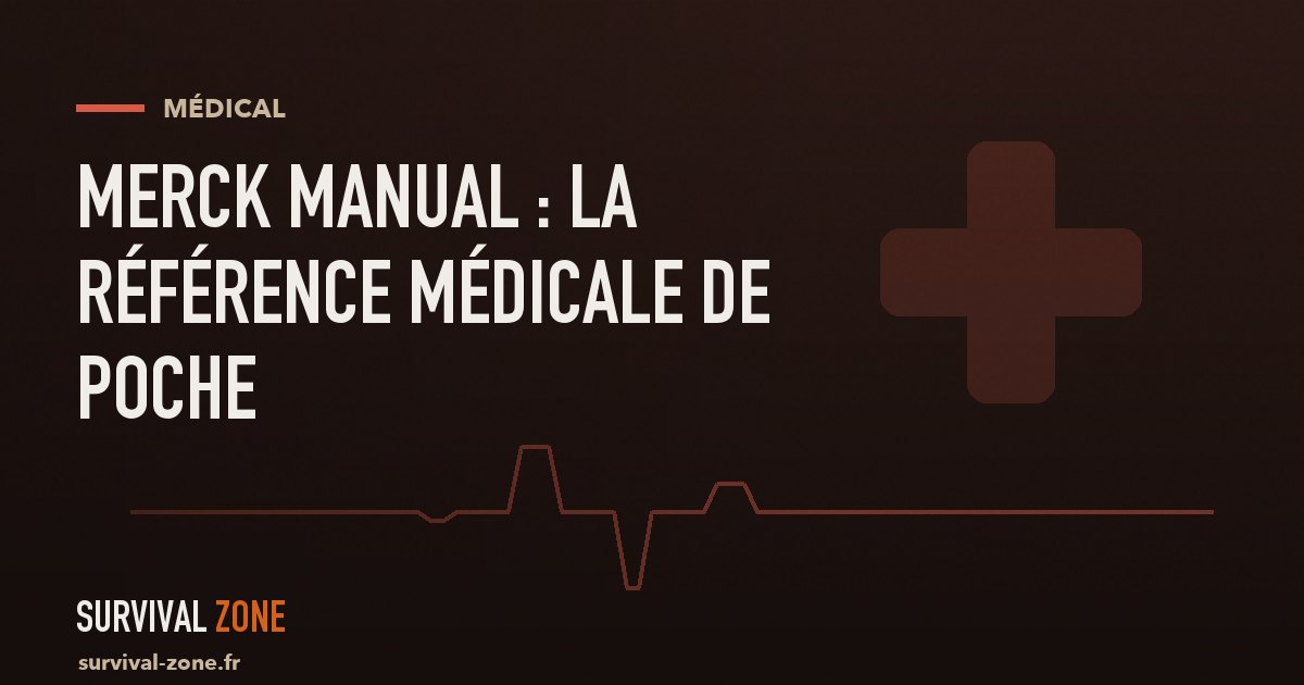 Merck Manual (Manuel MSD) : une référence médicale complète sur smartphone