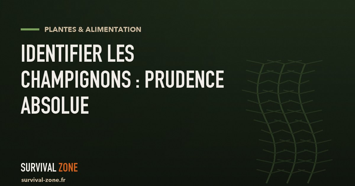 Identifier les champignons avec une application : Picture Mushroom et les règles de prudence absolues